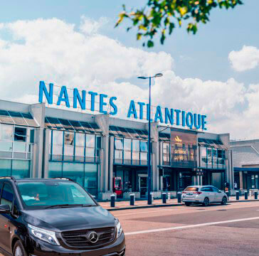 Aéroport Nantes Atlantique - vue aérienne